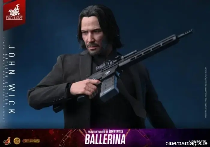 Hot Toys представляет фигурку Джона Уика в Арт-издании из фильма "Балерина"