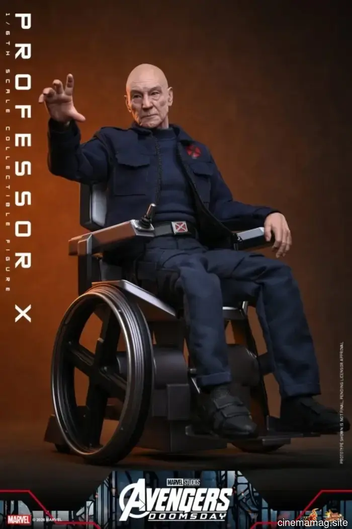 Professor X is now part of Hot Toys' sixth scale figure collection based on Avengers: Doomsday.