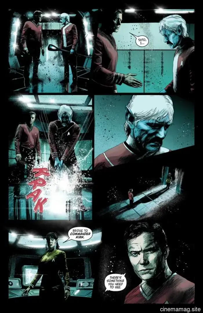 Comic Book Teaser – Star Trek: The Last Starship #7