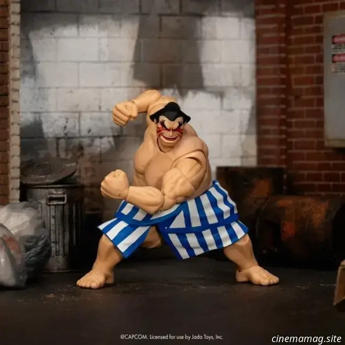 E. Honda se une a la línea de figuras de acción Ultra Street Fighter II de Jada Toys