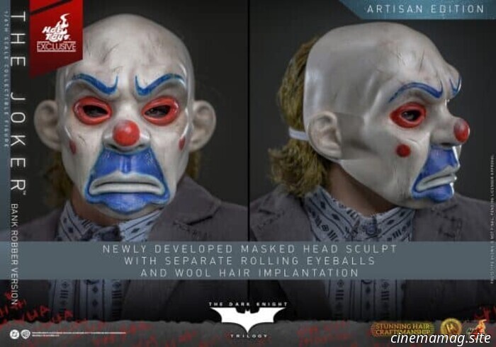 Джокер (Грабитель банков) Фигурка из серии Dark Knight Artisan Edition, представленная Hot Toys