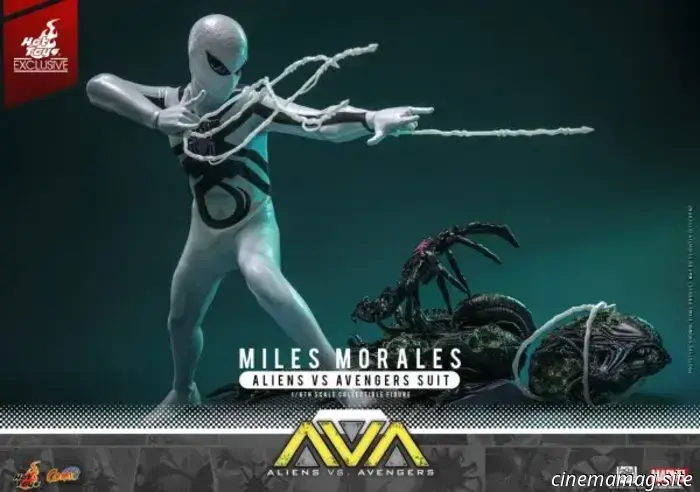 Hot Toys svela l'action figure in scala 1/6 di Miles Morales con la tuta "Aliens vs Avengers"