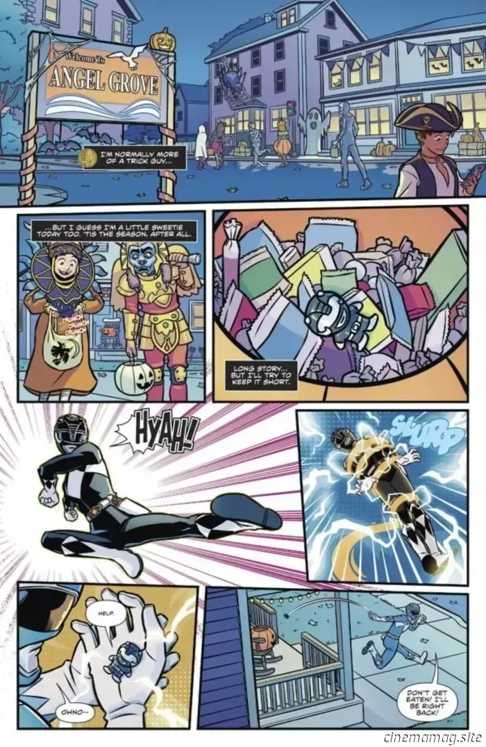 Avance del cómic – Mighty Morphin Power Rangers: Especial de Halloween n.º 1