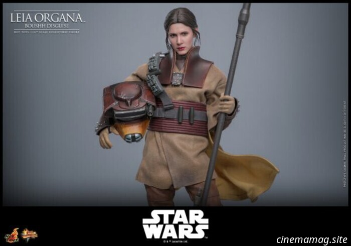 Leia Organa (travestimento da Boushh) — figura in scala 1/6 di Star Wars svelata da Hot Toys