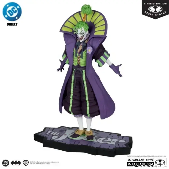 Lord Joker e Harley Quinn statue da collezione DC Direct svelate da McFarlane Toys