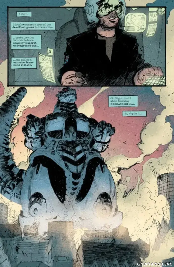 Godzilla: Heist #5 - Comic Book Sneak Peek