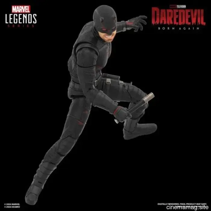 Hasbro has revealed the Daredevil: Born Again Marvel Legends Series 2-pack featuring Daredevil and Jessica Jones.