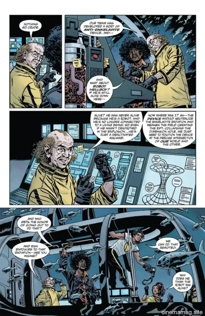 Anteprima Fumetto – Hellboy Gigante Robot Ritorna #1