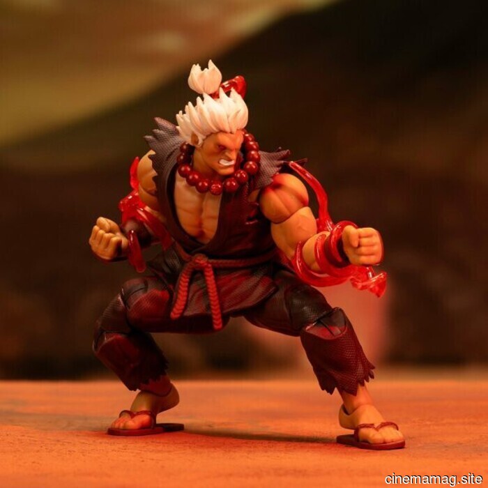 Jada Toys introduces the Ultra Street Fighter II Akuma (Player 2) and 'You Lose' accessory set as exclusives for SDCC.