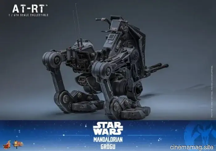 Hot Toys has revealed a sixth scale vehicle and figure set featuring the Imperial Remnant AT-RT and Driver from Star Wars: The Mandalorian, along with Grogu.