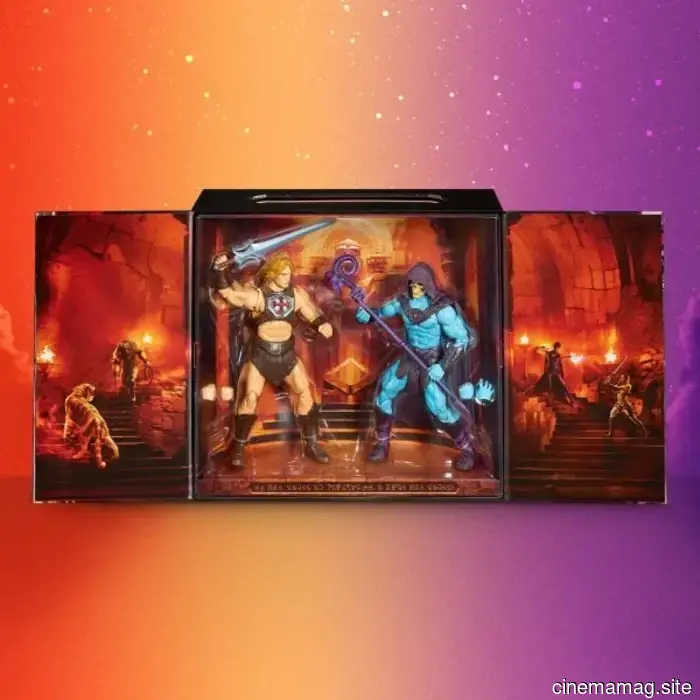 El paquete de 2 figuras de He-Man y Skeletor de la película Masters of the Universe de Mattel lanza las pre-órdenes.