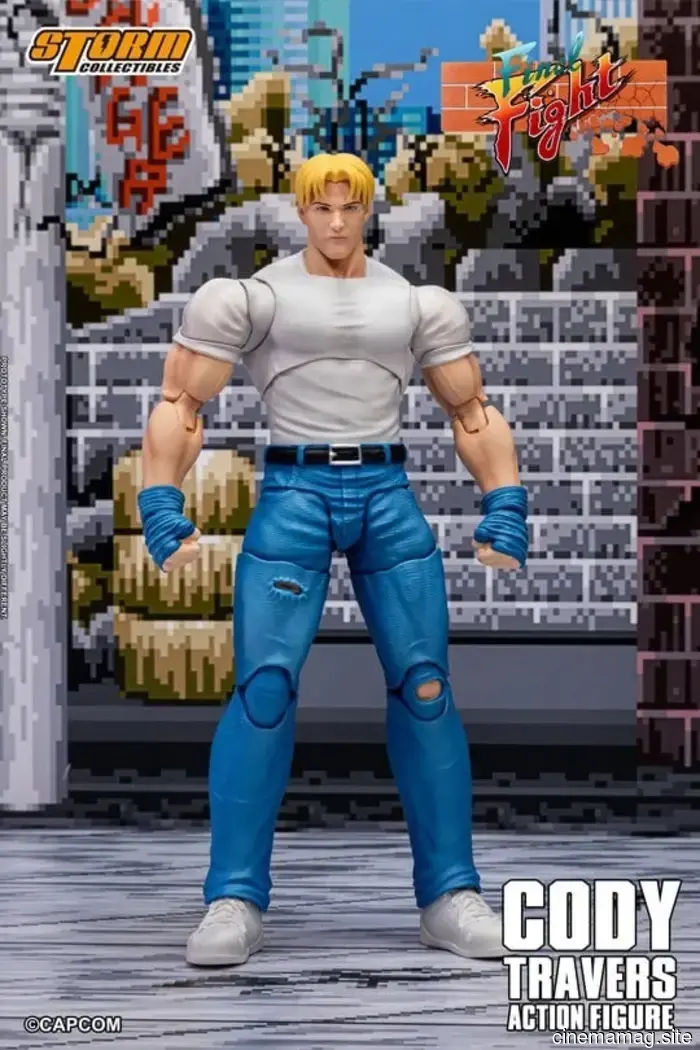 Storm Collectibles reveals action figures of Cody Travers and Mike Haggar from Final Fight.