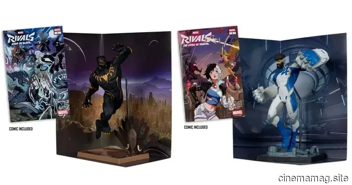 Mr. Fantastic e Black Panther si uniscono alla collezione Marvel Rivals di McFarlane Toys