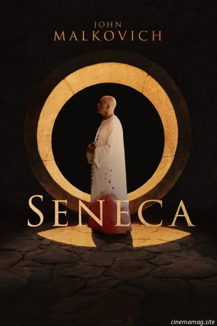 John Malkovich portrays Seneca in the trailer for a historical comedy-drama.