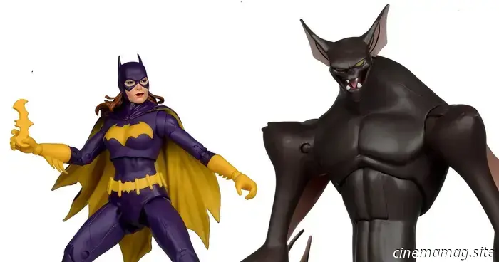 McFarlane Toys представляет новые фигурки Бэтгерл, Блэкфайр, Ман-Бэт и Красный Торнадо из серии DC Direct.