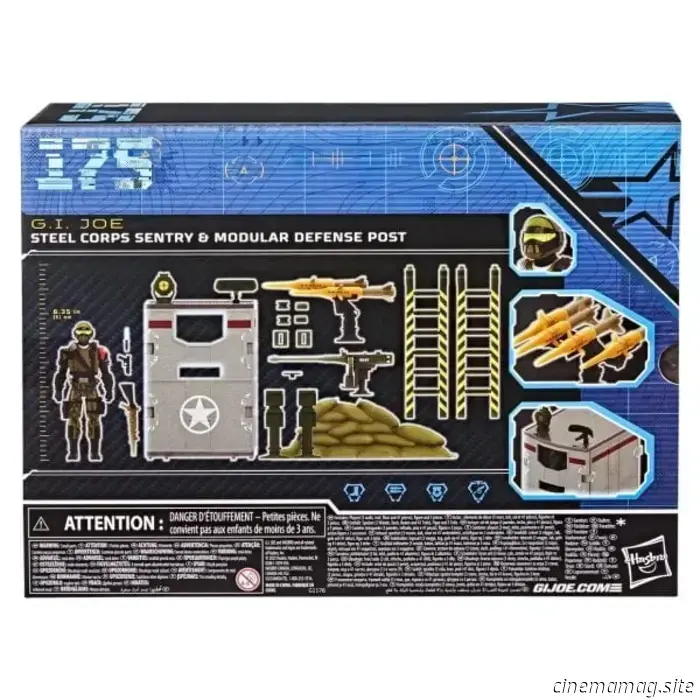 Модельный ряд G.I. Joe Classified Series Steel Corps Modular Defense Post поступает до начала продаж вместе с новыми фигурами.