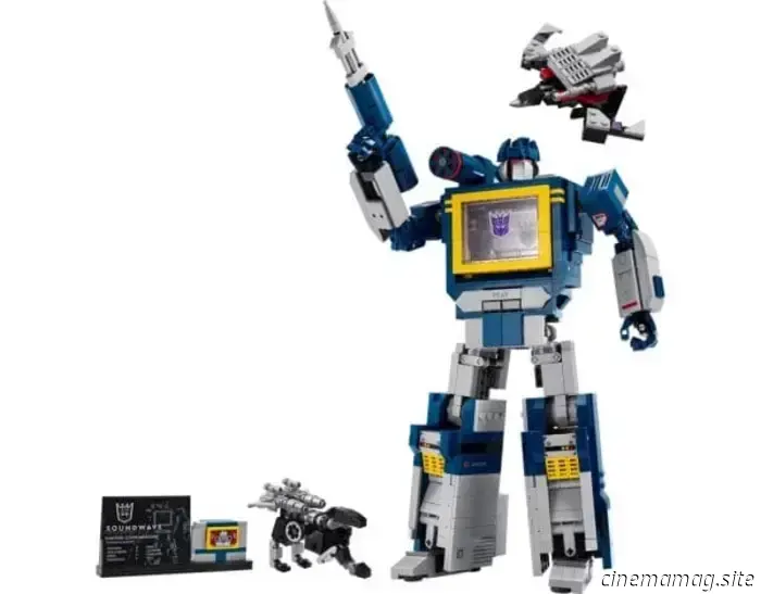 Звукволна присоединяется к линейке Transformers от LEGO