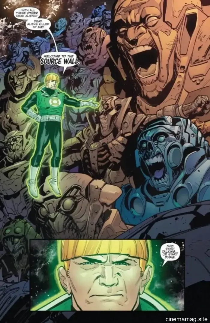 Vista previa del cómic – Cuentos del Cuerpo de Linternas Verdes: Guy Gardner #1