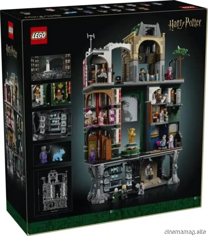 The LEGO Harry Potter Collector’s Edition set featuring The Ministry of Magic will be released in September.