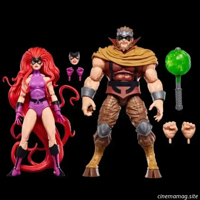 Hasbro has revealed a 2-pack of Medusa and Gorgon from the Marvel Legends Series featuring the Inhumans.