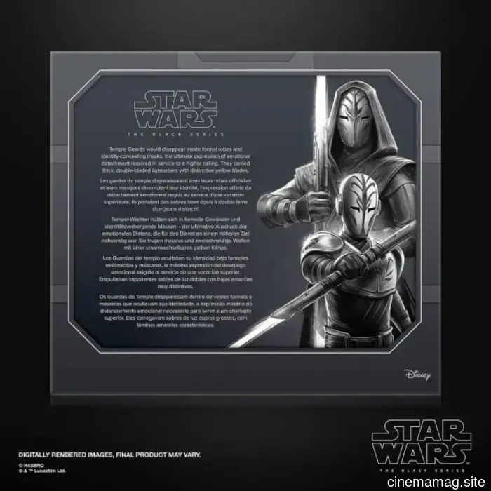 Star Wars: The Black Series Jedi Temple Guards 2-pack rivelato da Hasbro