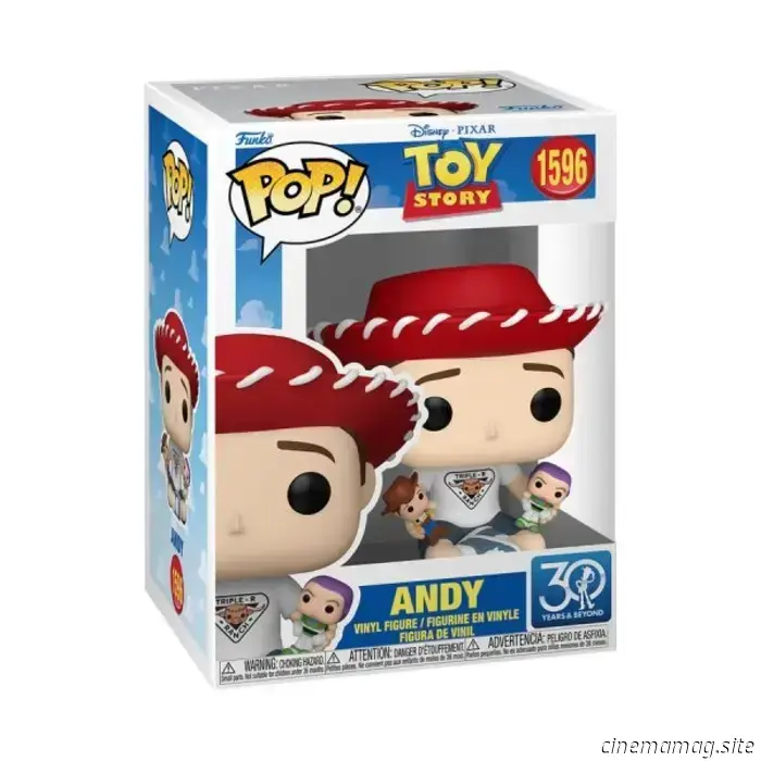 Funko commemorates 30 years of Toy Story with the release of new Pop! Vinyl figures.