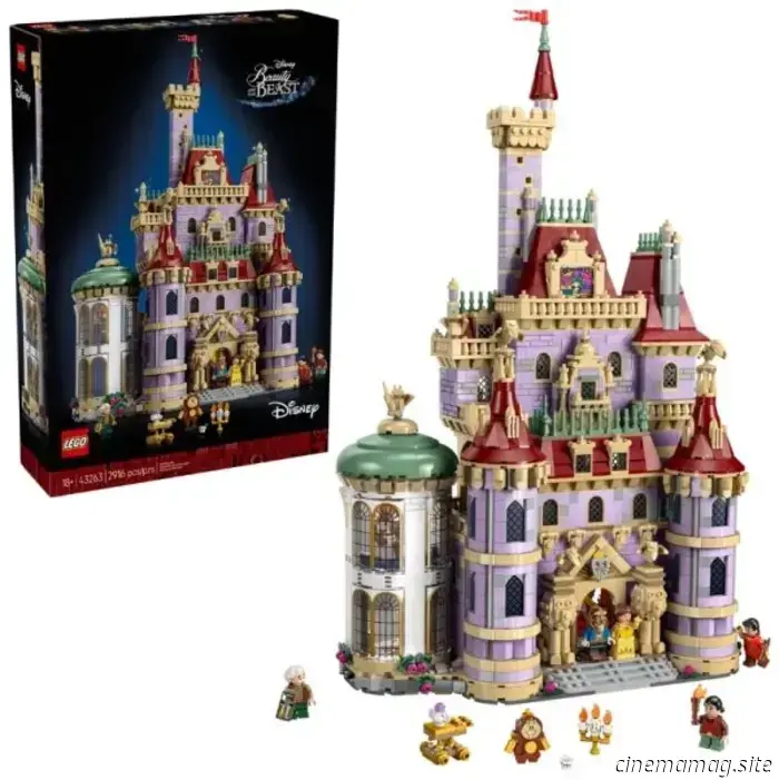 LEGO Disney La Bella e la Bestia Castle set in uscita ad aprile