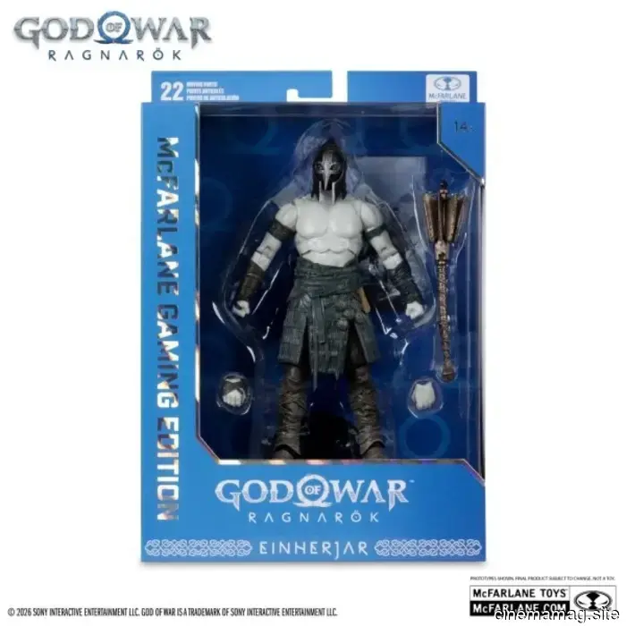 Nuevas figuras de acción de God of War Ragnarök reveladas por McFarlane Toys
