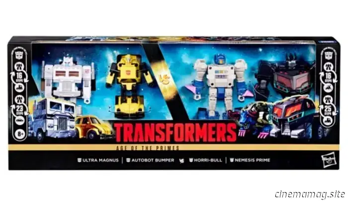 Hasbro has unveiled a 4-pack featuring Autobots and Decepticons from Transformers: Age of the Primes.