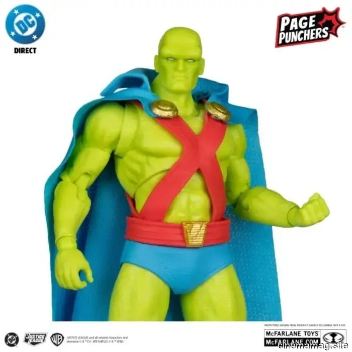 McFarlane Toys unveils new DC Page Punchers featuring Robin, Martian Manhunter, Bloodwynd, and Miss Martian.