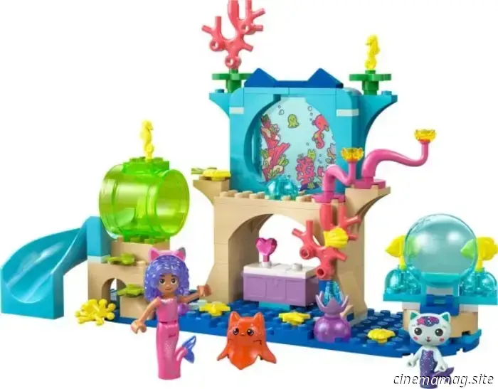 LEGO reveals sets that are tied to Gabby's Dollhouse: The Movie.