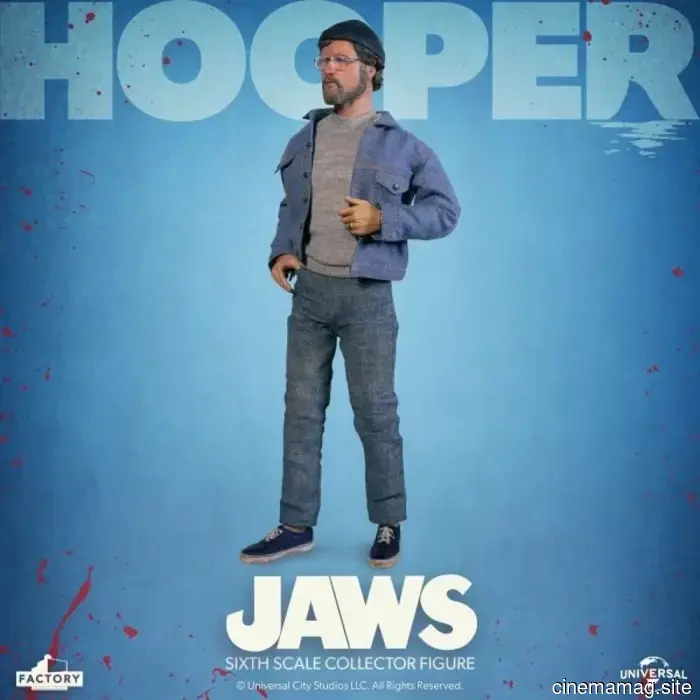 Quint e Hooper, figure in scala sei di Jaws svelate da Factory Entertainment