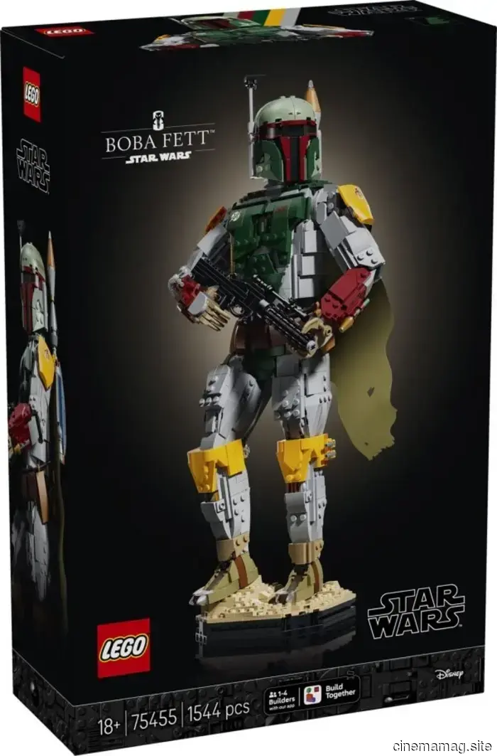 Набор сборной фигурки Боба Фетта из LEGO Star Wars поступит в продажу в августе