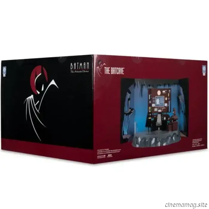 La Batcaverna di Batman: The Animated Series svelata da McFarlane Toys