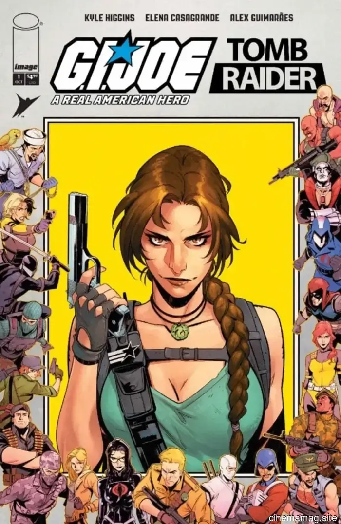Лара Крофт направляется на остров Кобра для кроссовера G.I. Joe: Настоящий американский герой и Tomb Raider