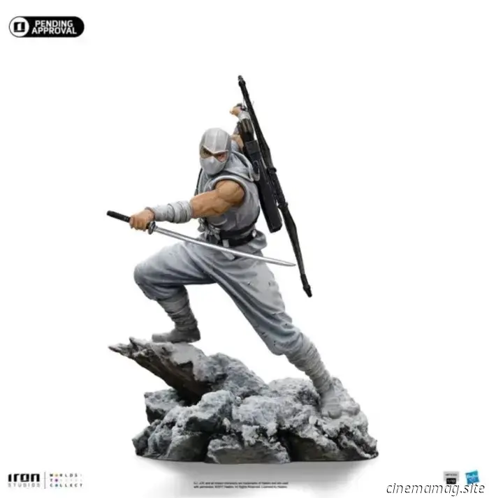 Storm Shadow becomes a part of Iron Studios' G.I. Joe Art Scale series with the release of a new collectible statue.