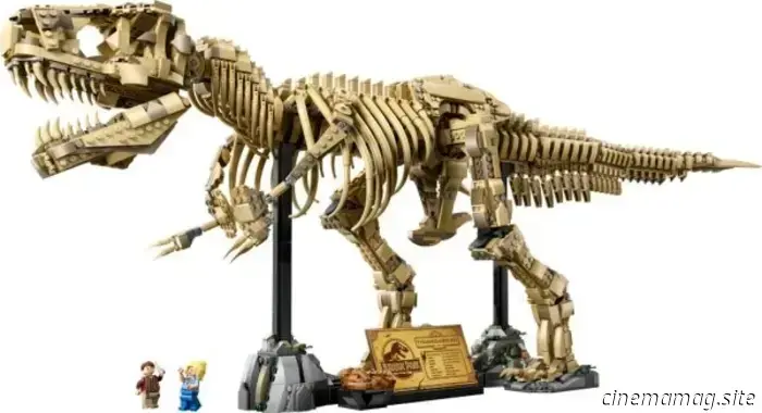 Fósiles de dinosaurios de LEGO Jurassic World: Revelado el set de Tiranosaurio rex