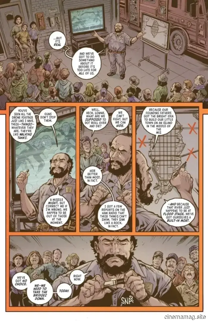 A Quiet Place llega a los cómics con la vista previa de A Quiet Place: Storm Warning #1