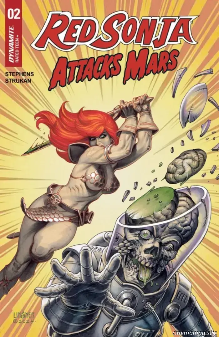 Red Sonja Attacks Mars #2-Anteprima del fumetto