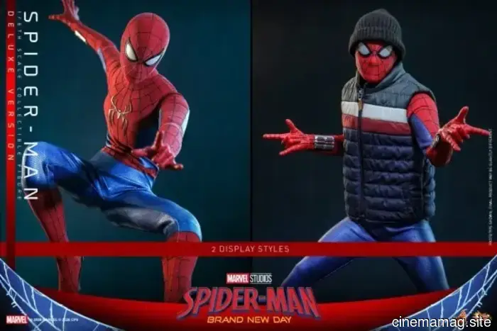 Spider-Man: Brand New Day figura de sexta escala presentada por Hot Toys