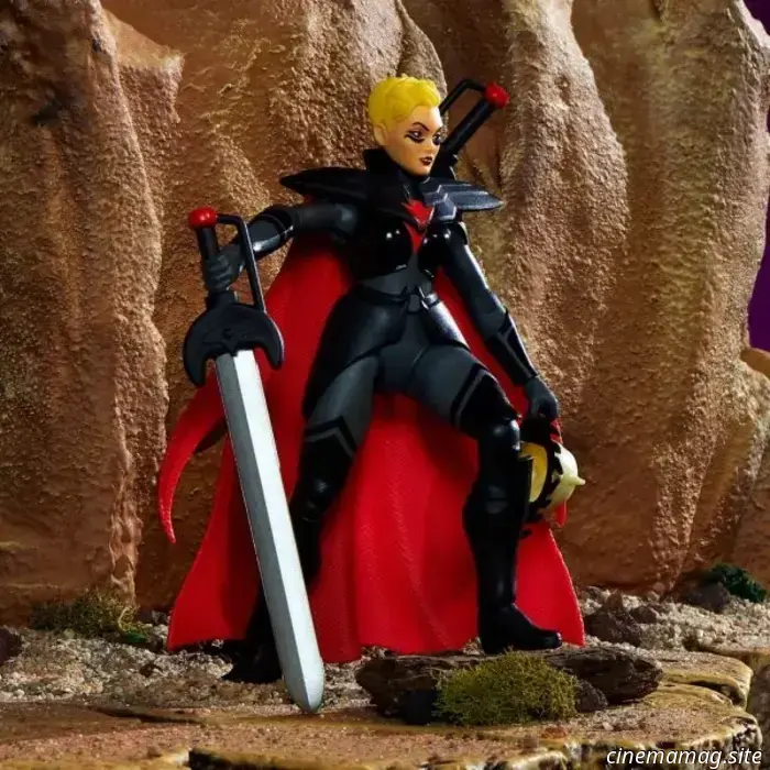 Mattel commemorates 40 years of She-Ra with the release of the Despara figure from the Masters of the Universe Origins line.