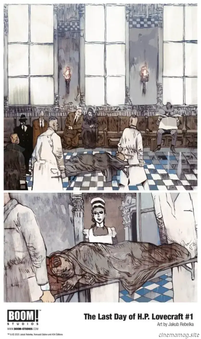 Boom! Studios is set to adapt The Last Day of H.P. Lovecraft into a limited series.