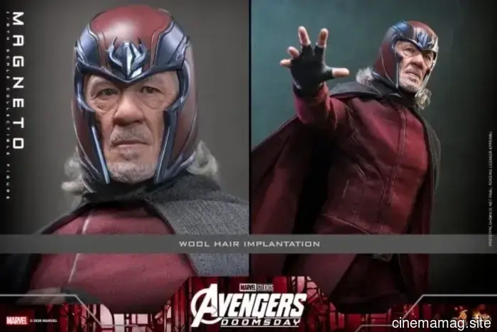 Hot Toys introduces the sixth scale figure of Magneto from Avengers: Doomsday.
