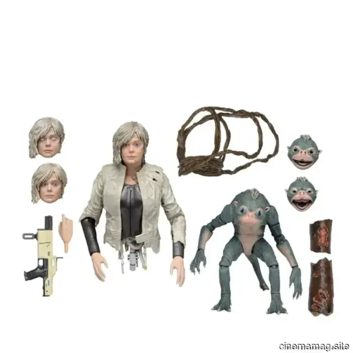 NECA reveals the Ultimate action figure 2-pack featuring Predator: Badlands Thia and Bud.