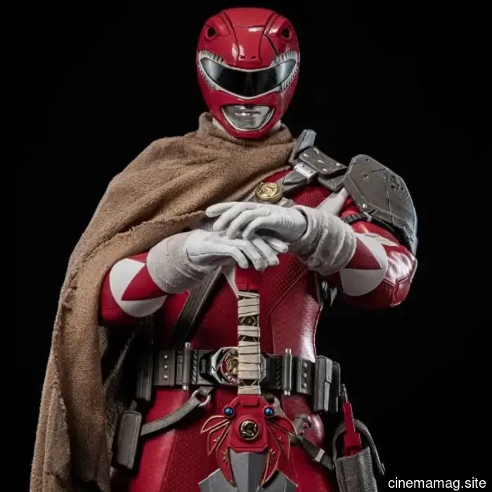 Threezero presenta la figura de sexta escala del Power Ranger Rojo de Mighty Morphin Power Rangers: The Return.