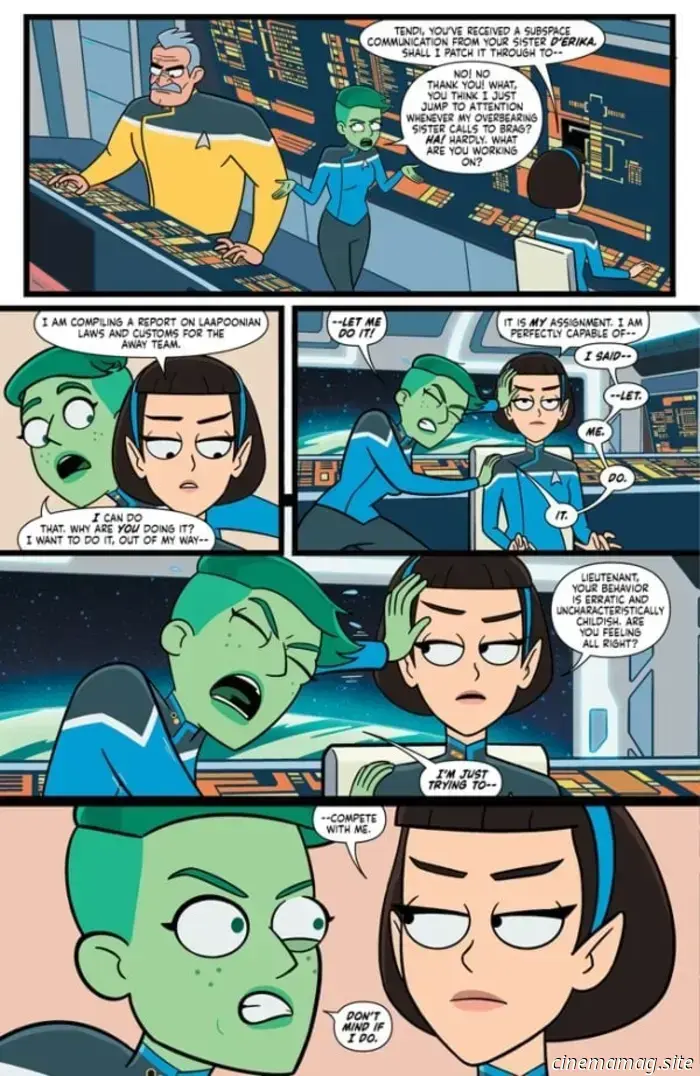 Anteprima del fumetto – Star Trek: Lower Decks #14