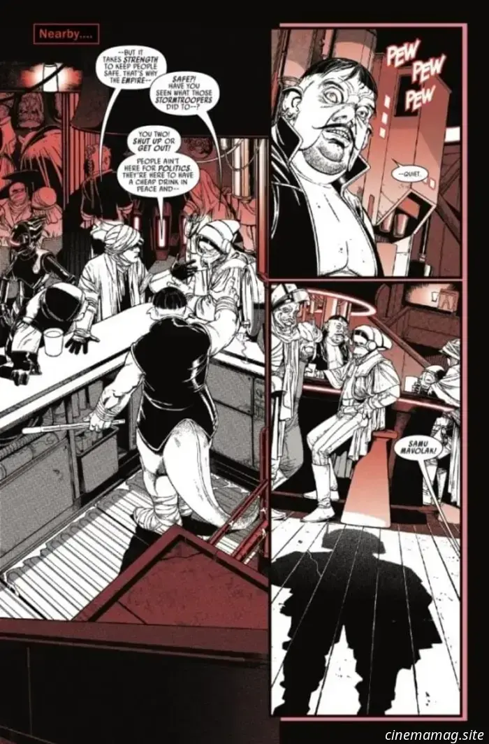 Avance del cómic – Star Wars: Boba Fett – Negro, Blanco y Rojo #2