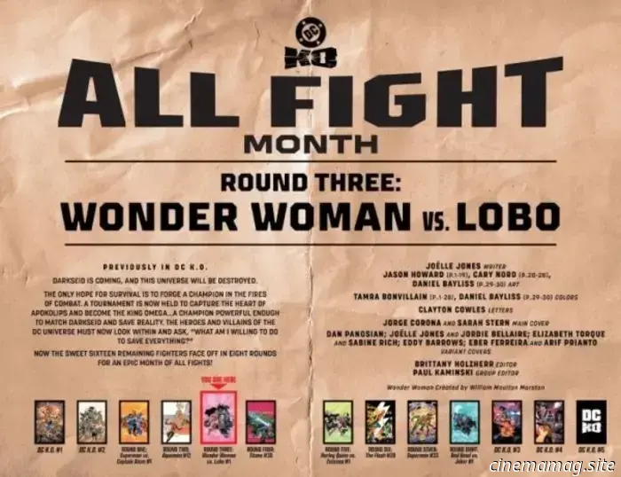 Comic Book Sneak Peek – DC K.O.: Wonder Woman vs. Lobo #1