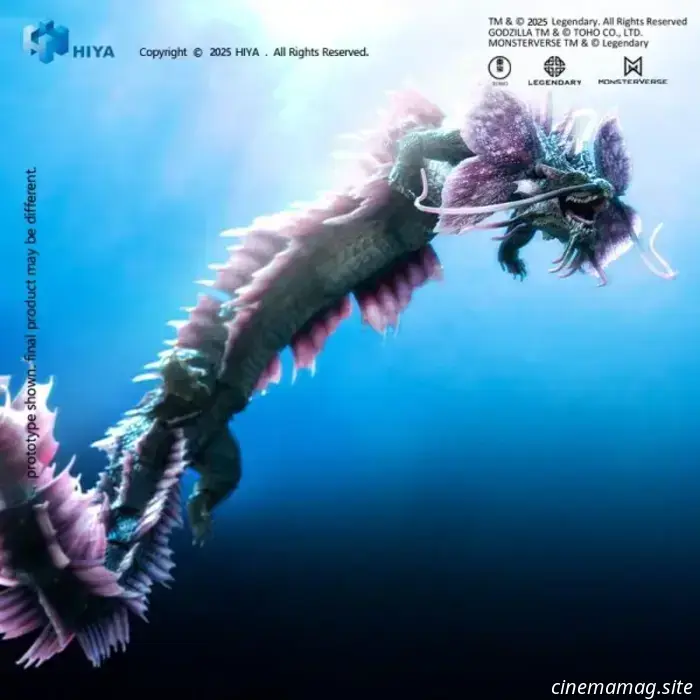 Tiamat entra a far parte della serie Exquisite Basic "Godzilla x Kong: The New Empire" di Hiya Toys.