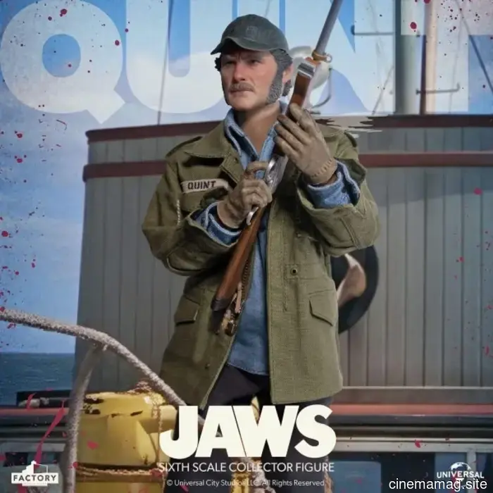 Quint e Hooper, figure in scala sei di Jaws svelate da Factory Entertainment